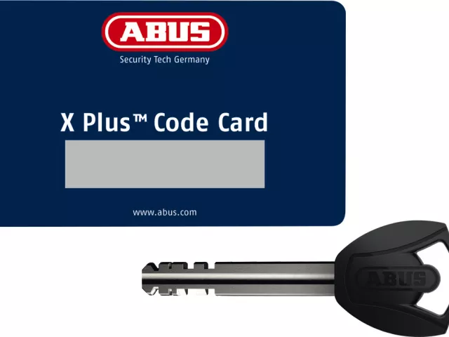 X Plus code card Abus