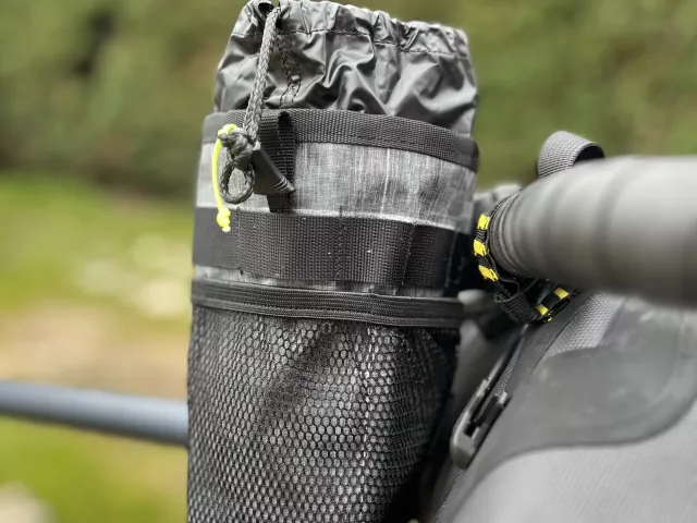 Food pouch bikepacking