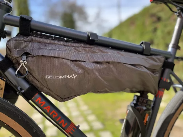 Geosmina Large Frame Bag bikepacking