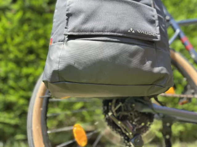 Vaude Cyclist Pack sur porte-bagages