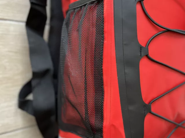 Bagagerie, Sacoche étanche, Sacoche porte-bagage velotaf Elviros : Elviros  - sacoche vélo 3 en 1 imperméable (v2, rouge)