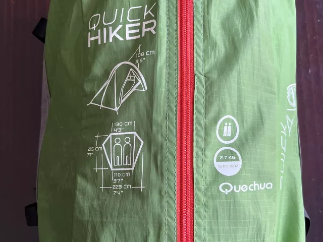 Quechua Quickhiker tente occasion
