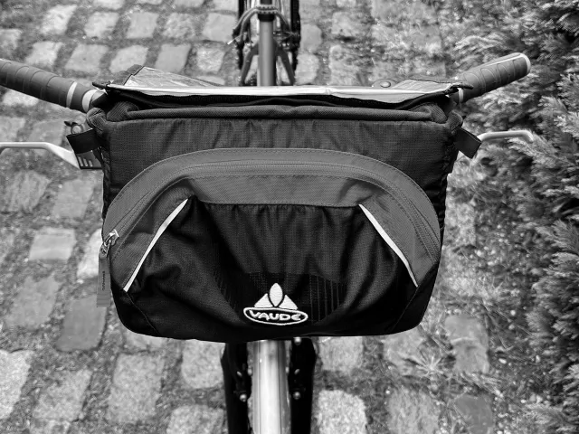 Vaude Road Klickfix sacoche occasion rouge et noir