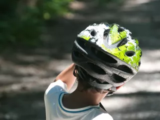 Le casque, premier élément de sécurité à vélo