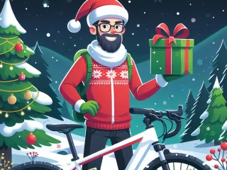 Cadeau de Noël pour cycliste